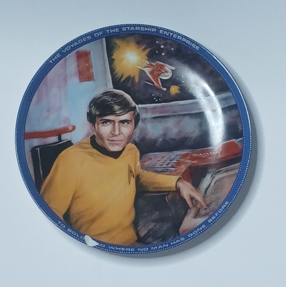 Star Trek Chekov Hamilton‎ Plate Collection 1983